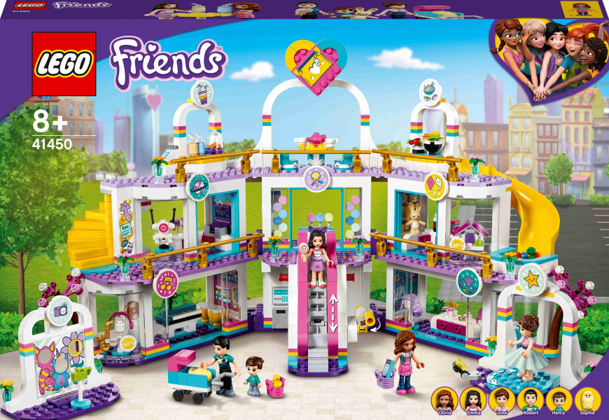 41450 LEGO® Friends Торговый центр Хартлейк Сити, 8+ лет, 2021 г. выпуск