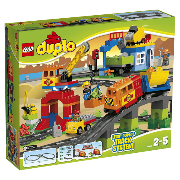 10508 LEGO DUPLO Deluxe Набор - Железная дорога, 2-5 лет