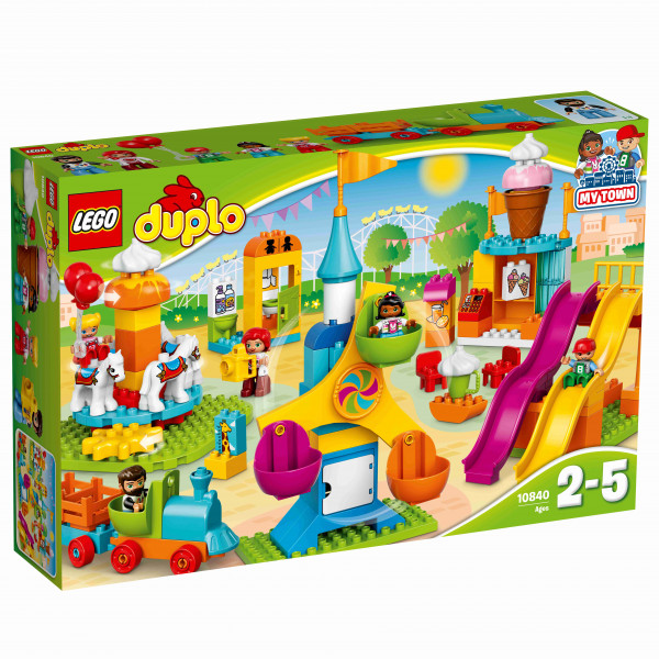 10840 LEGO® DUPLO Большой парк аттракционов, 2-5 лет