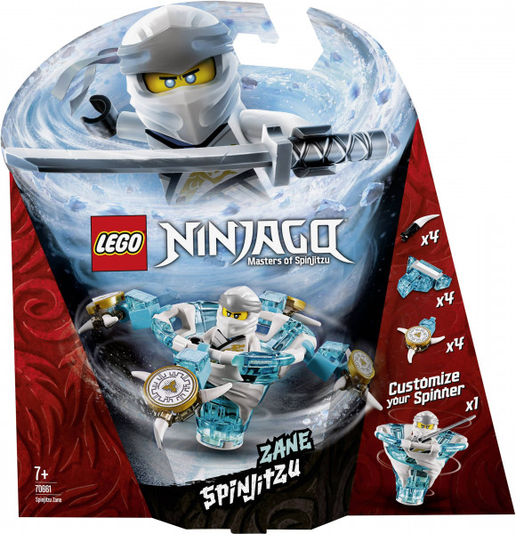 70661 LEGO® Ninjago Spinjitzu Zane, 7+ gadi