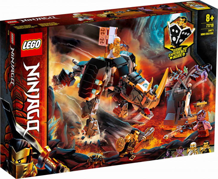 # 71719 LEGO® Ninjago Zane Mino radījums, 8+ gadi