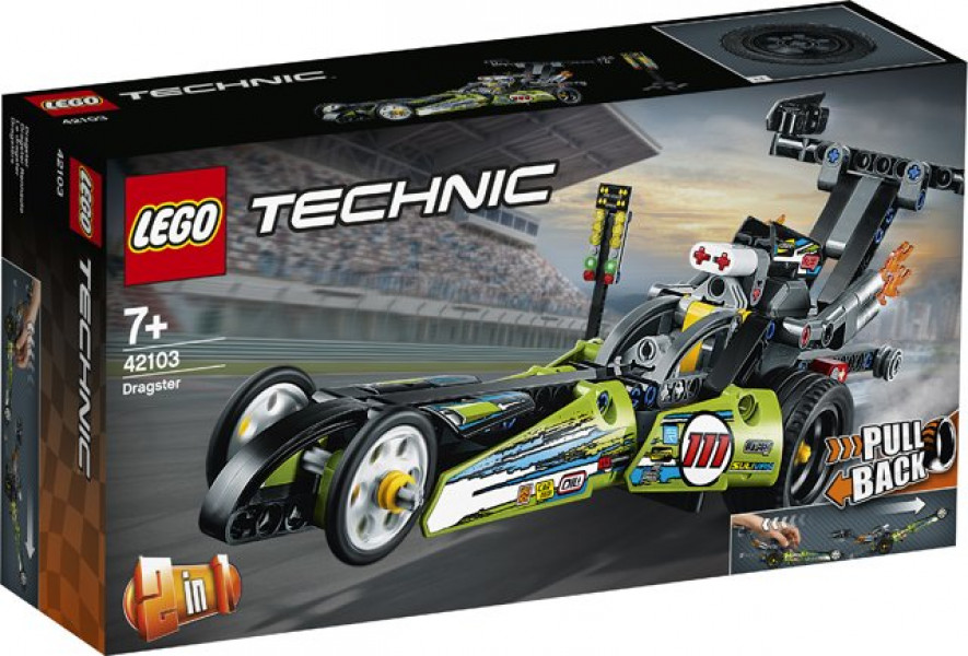 42103 LEGO® Technic Dragsters, 7+ gadi