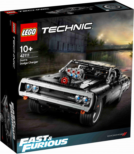 42111 LEGO® Technic Dodge Charger Доминика Торетто, 10+ лет