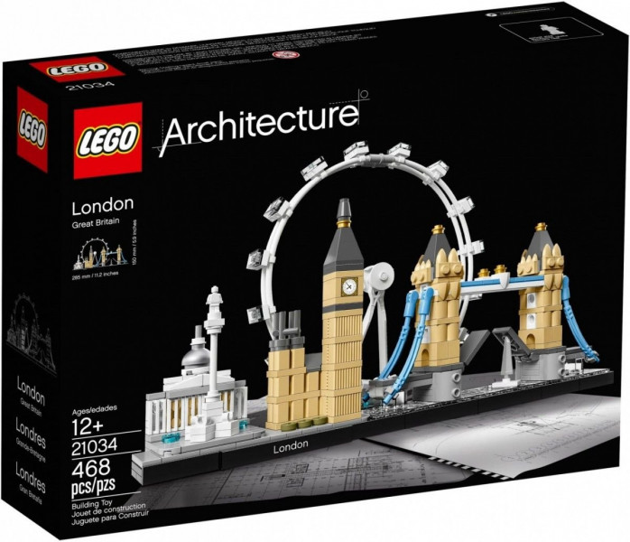 21034 LEGO® Architecture Londona, 12+ gadi