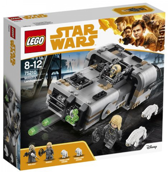 #75210 LEGO® Star Wars Moloch's Landspeeder™, 8-12 gadi