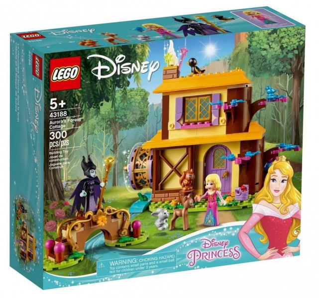 43188 LEGO® Disney Princess Auroras namiņš mežā, 5+ gadi