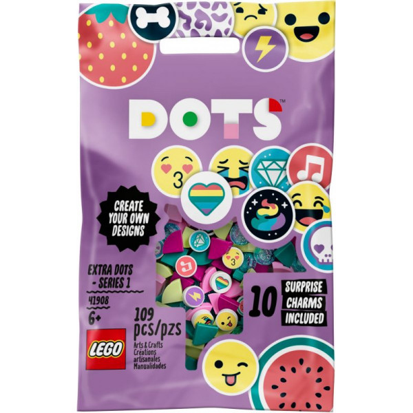 41908 LEGO® DOTS Дополнительные элементы DOTS, 6+ лет