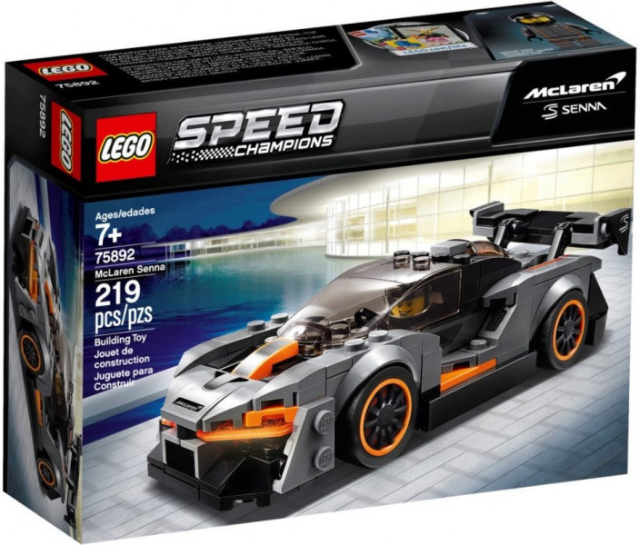 75892 LEGO® Speed Champions Автомобиль McLaren Senna, 7+ лет