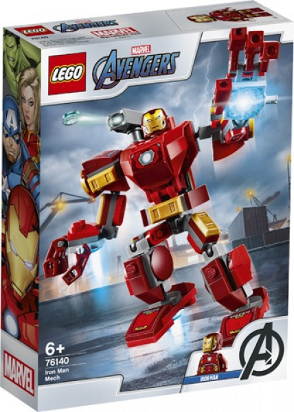 76140 LEGO® Super Heroes Avengers Железный Человек: трасформер, 6+ лет