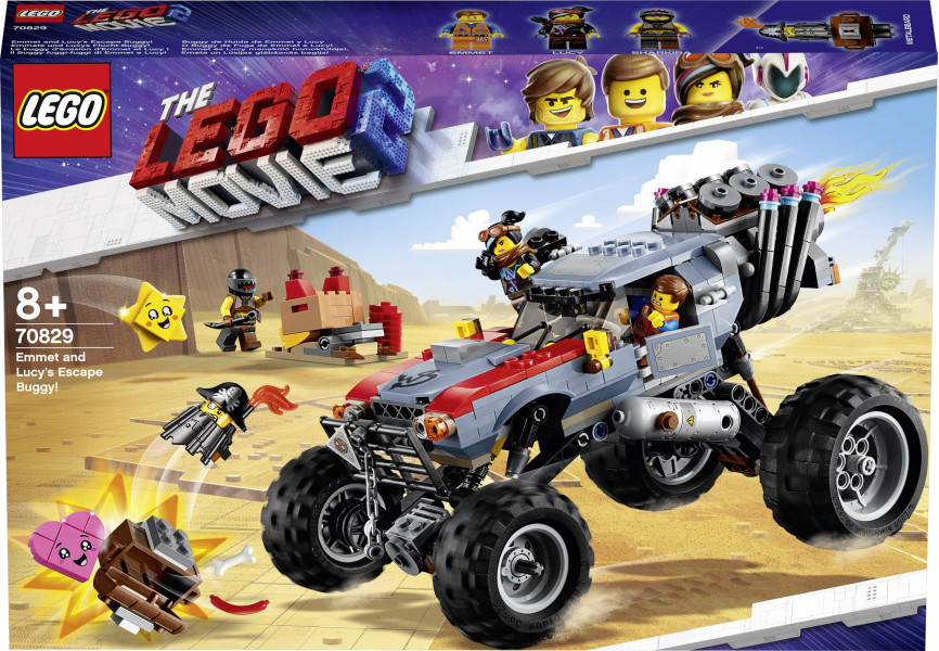 70829 LEGO® Movie Emeta un Lūsijas glābšanās bagijs! 8+ gadi