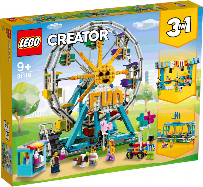 31119 LEGO® Creator Колесо обозрения, c 9+ лет, 2021