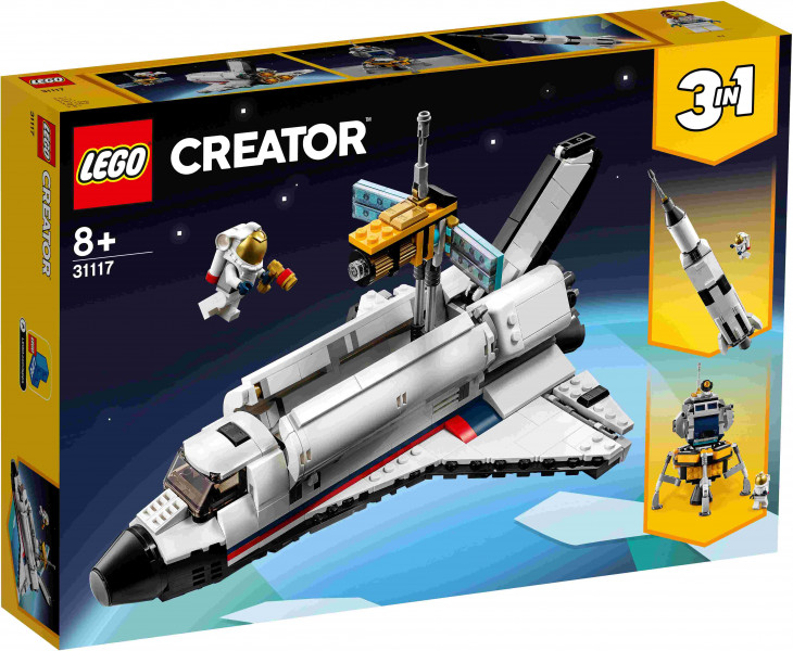 31117 LEGO® Creator Приключения на космическом шаттле, c 8+ лет, 2021