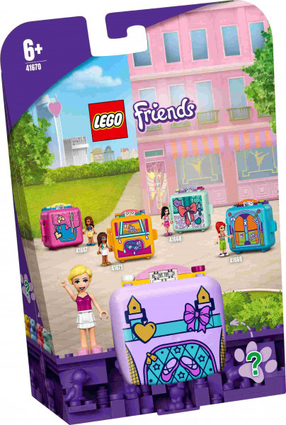 41670 LEGO® Friends Кьюб для балета Стефани, c 6+ лет, 2021