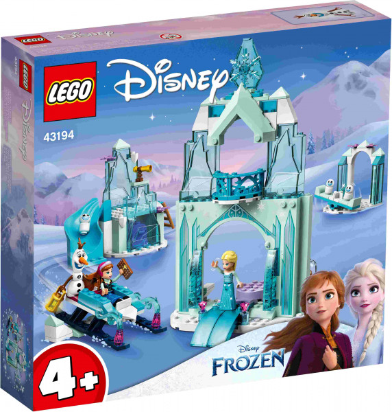 43194 LEGO® Disney Princess Annas un Elzas ledus brīnumzeme, no 4+ gadiem, 2021 gada modelis