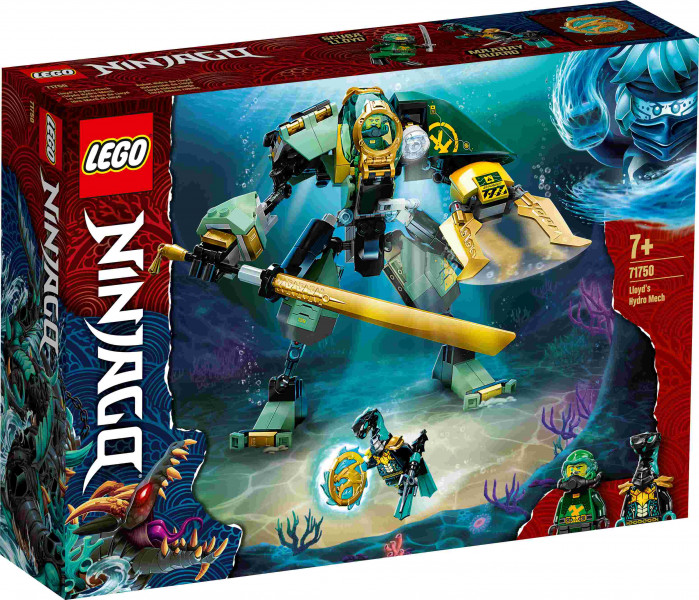 # 71750 LEGO® Ninjago Lloyd ūdens robots, no 7+ gadiem,2021 gada modelis