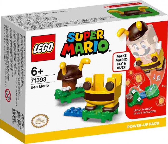 71393 LEGO® Super Mario Набор усилений «Марио-пчела», с 6+ лет, 2021