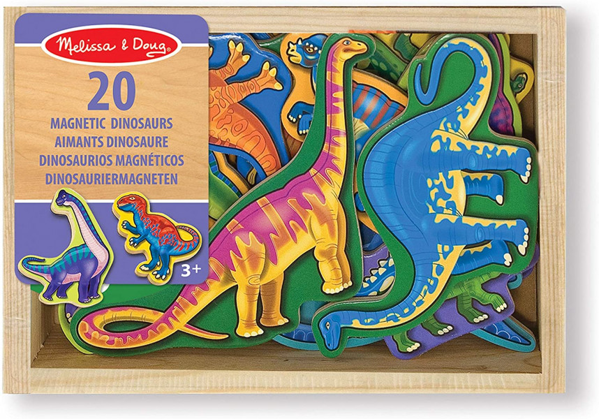 Melissa&Doug Koka magnētiņi - Dinozauri (20gb.) 2-5 gadi, 10476