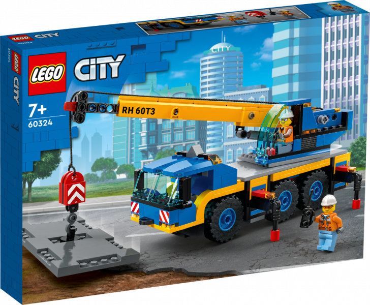 60324 LEGO® City Мобильный кран ,7+ лет, 2022