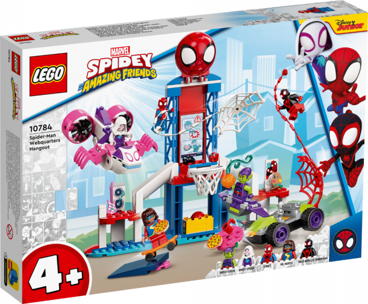 10784 LEGO® Super Heroes Вечеринка в штабе Человека-Паука, 4+ лет, 2022