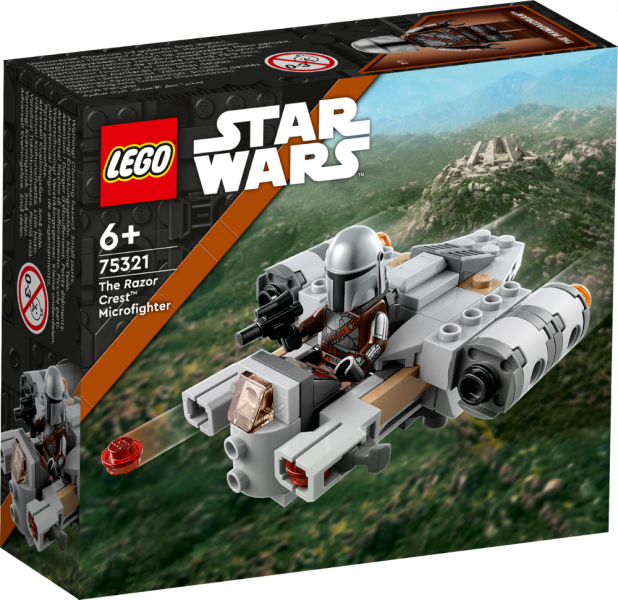 75321 LEGO® Star Wars Razor Crest™ mikrocīnītājs 6+ gadi, 2022 gada modelis