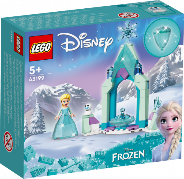 43199 LEGO® Disney Двор замка Эльзыs, 5+ лет, 2022