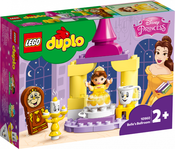 10960 LEGO® duplo Бальный зал Белль, 2+ лет, 2022