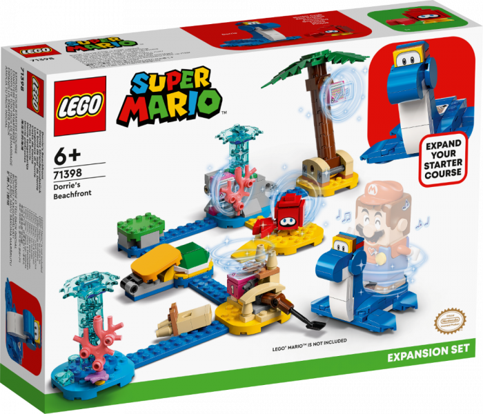 71398 LEGO® Super Mario Dorrie piekrastes paplašinājuma maršruts, 6+ gadi, 2022