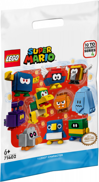 71402 LEGO® Super Mario Tēlu komplekti — 4. sērija, 6+ gadi, 2022 gada modelis