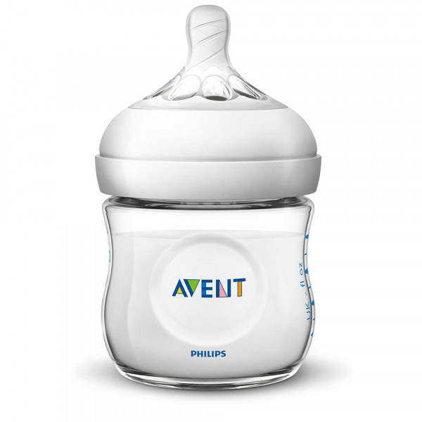 Philips Avent Natural Бутылочка для кормления 125 мл, 0+ месяц, SCF030/17