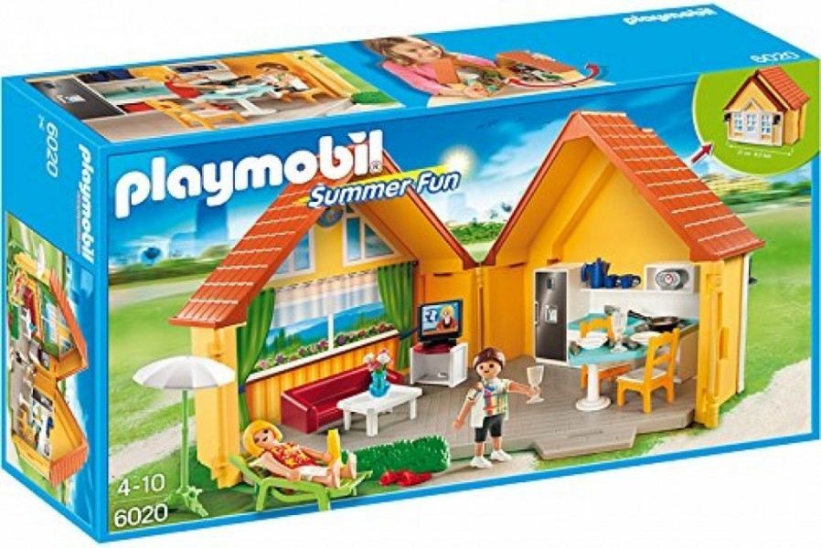 Izpārdošana! 6020 PLAYMOBIL® Summer Fun Vasarnīca, no 4 gadu vecuma