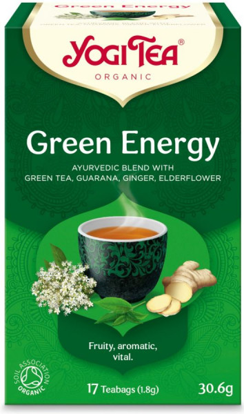 Yogi Bio Tea Green Energy, tēja 17.pac.