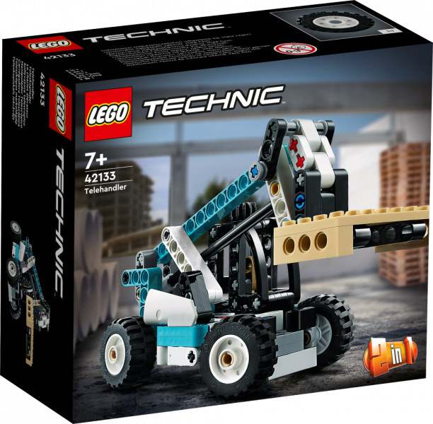 42133 LEGO® Technic Teleskopiskais iekrāvējs, 7+ gadi, 2022. gada modelis