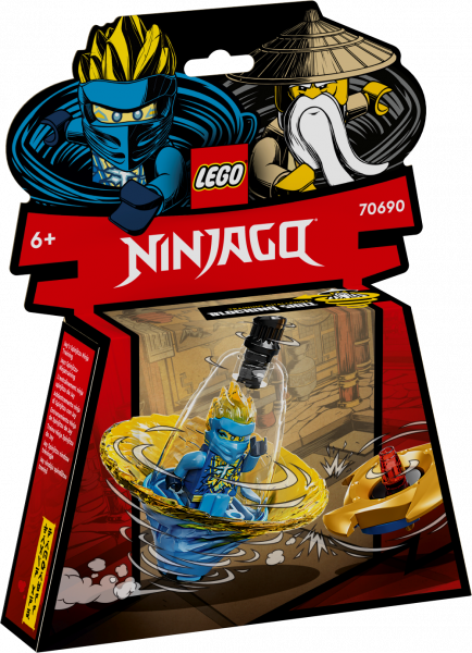 # 70690 LEGO® Ninjago Jay nindzju spindžitsu treniņš, 6+ gadi, 2022. gada modelis