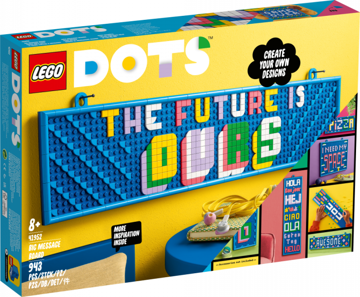 41952 LEGO® DOTS Lielais ziņojumu dēlis, 8+ gadi, 2022. gada modelis