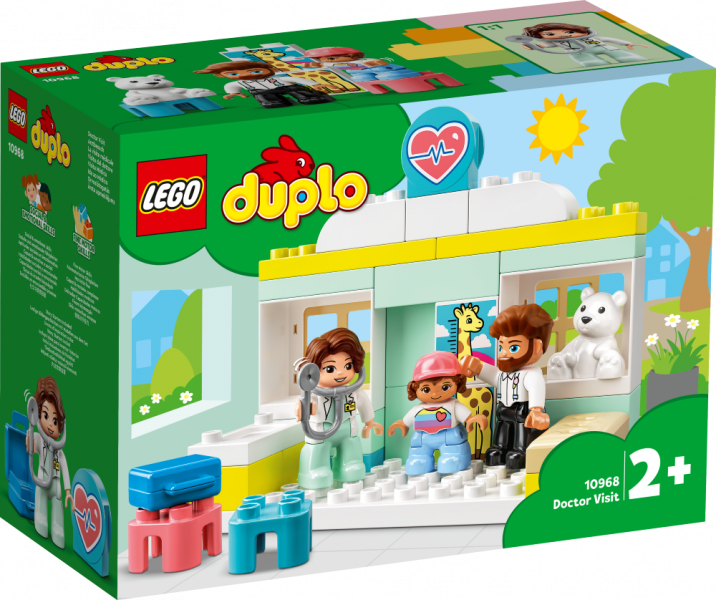 10968 LEGO® DUPLO Ārsta apmeklējums, 2+ gadi, 2022. gada modelis