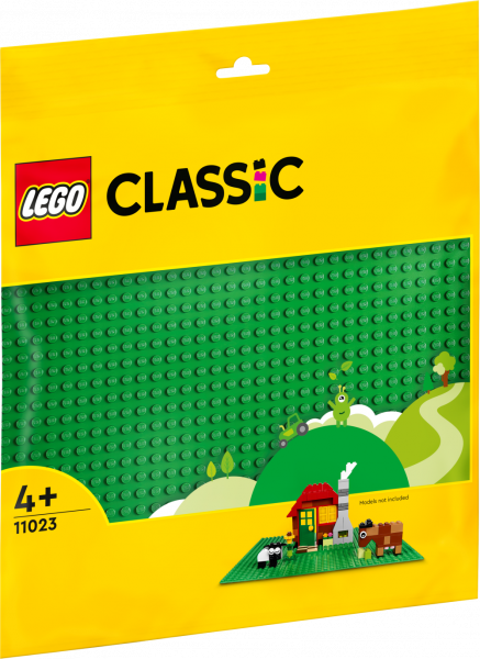 11023 LEGO® Classic Zaļa būvpamatne, 4+ gadi, 2022. gada modelis