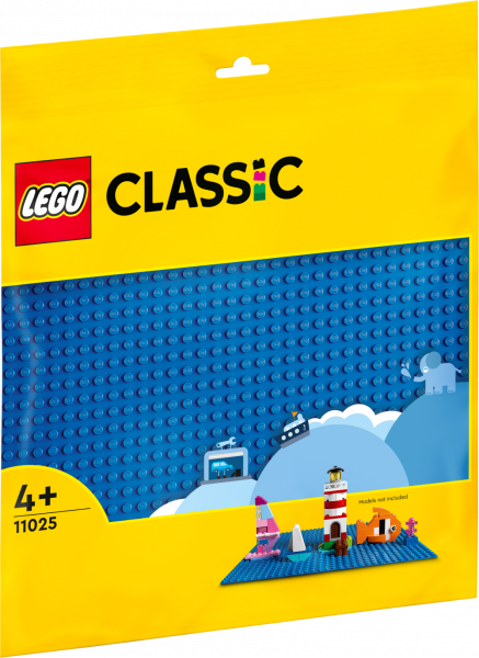 11025 LEGO® Classic Zila būvpamatne, 4+ gadi, 2022. gada modelis