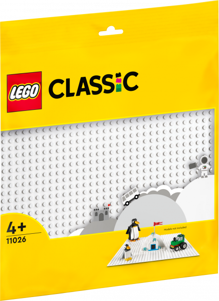 11026 LEGO® Classic Balta būvpamatne, 4+ gadi, 2022. gada modelis