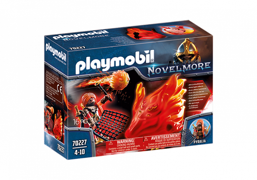 70227 PLAYMOBIL® Novelmore Uguns sargs un spoks ar gaismiņu , no 8+