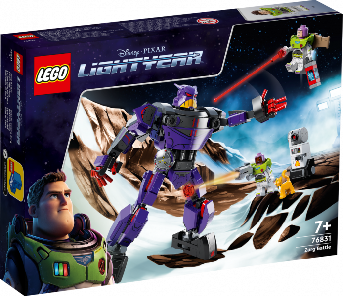 76831 LEGO® Lightyear Cīņa ar Zurgu, 7+ лет,модель 2022 года