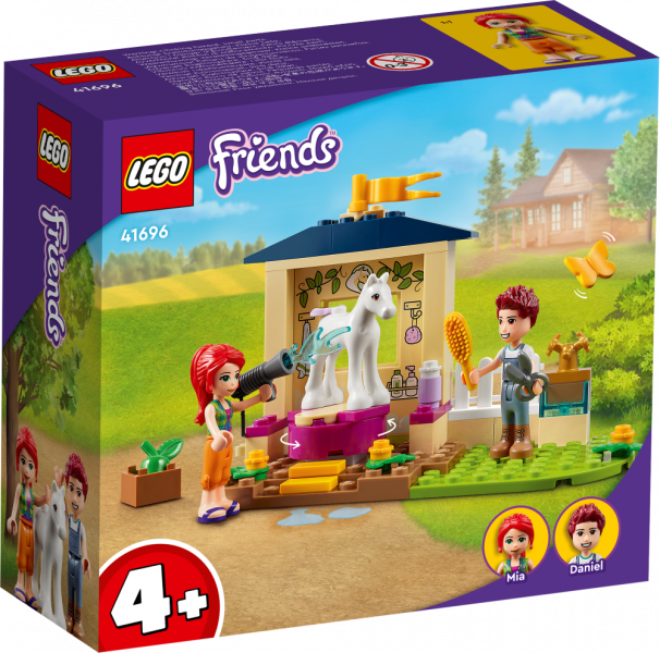 41696 LEGO® Friends Конюшня для мытья пони, 4+ лет,модель 2022 года