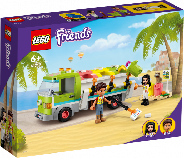 41712 LEGO® Friends Pārstrādes kravas auto, 6+ gadi, 2022. gada modelis