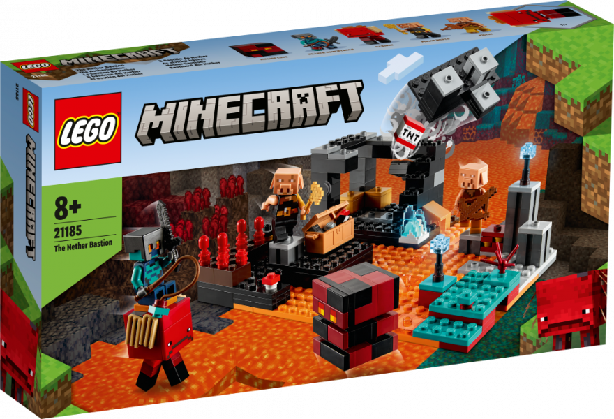 21185 LEGO® Minecraft Nether bastions, 8+ gadi, 2022. gada modelis