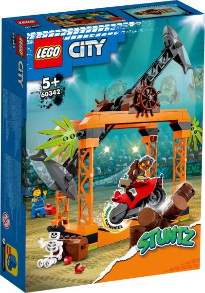 60342 LEGO® City Haizivs uzbrukuma triku izaicinājums, 5+ gadi, 2022. gada modelis