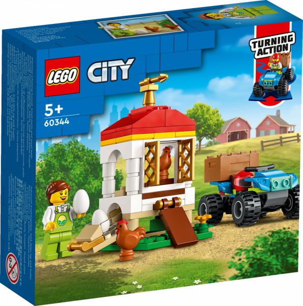 60344 LEGO® City Курятник, 5+ лет,модель 2022 года