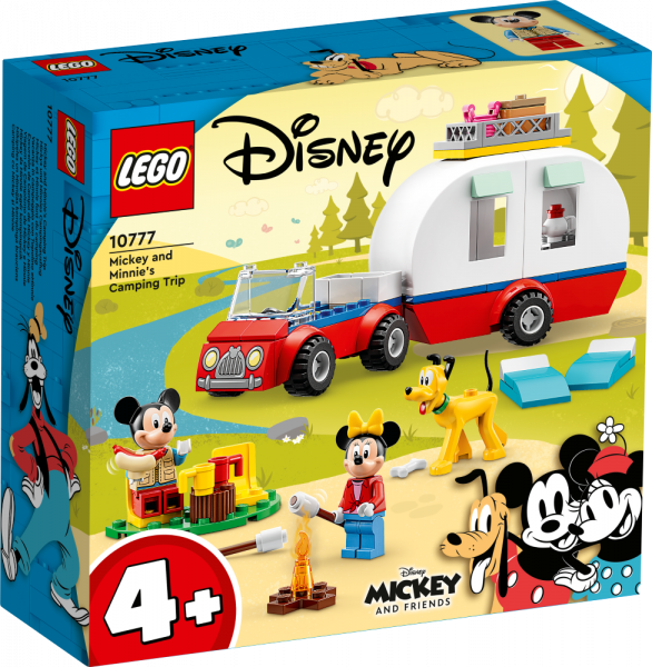 10777 LEGO® Disney Микки Маус и Минни Маус за городом, 4+ лет,модель 2022 года