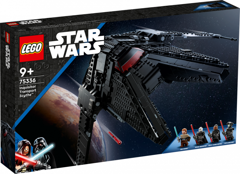 75336 LEGO® Star Wars™ Inkvizitoru transportlīdzeklis Scythe™, 9+ лет,модель 2022 года