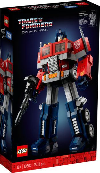 10302 LEGO® ICONS™ Transformers Optimus Prime, 18+ gadi, 2022. gada modelis