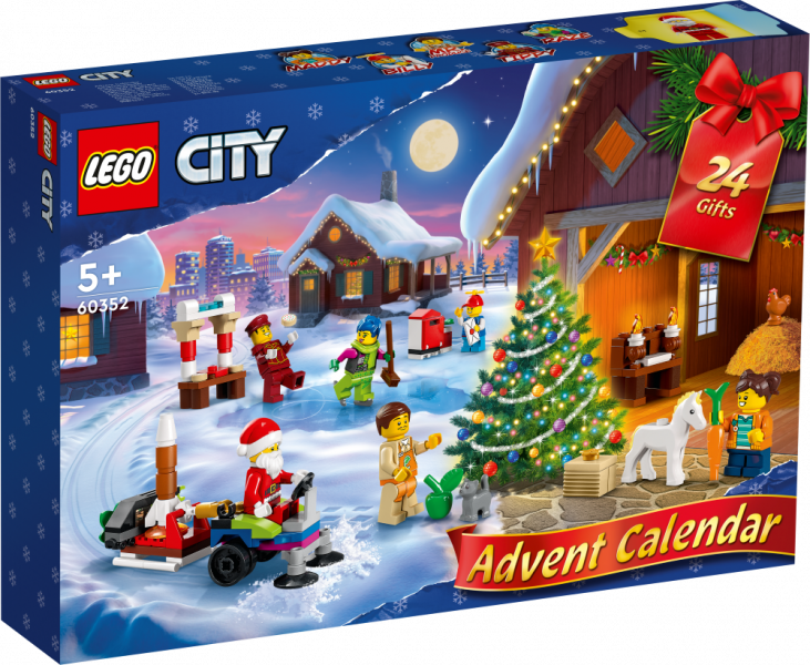 60352 LEGO® City Adventes kalendārs, 5+ gadi, 2022. gada modelis