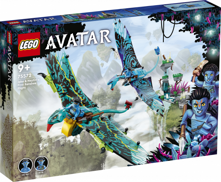 75572 LEGO® Avatar Džeika un Neitiri pirmais banši lidojums, 9+ gadi, 2022. gada modelis